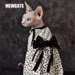 Airy Sphynx Floral Halter Dress Cat Clothes