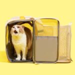 Game Retro Cat Backpack Expandable Carrier Bag - Image 8