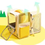 Game Retro Cat Backpack Expandable Carrier Bag - Image 3