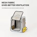 Cat Carrier Backpack Foldable Expandable 2 Color Bag - Image 6