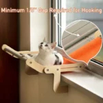 Sturdy Cat Window Wooden Perch Bed Hammock - Image 4