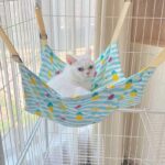 Cat Hammock for Cage 3 Color All Season Cute Bed - Image 5