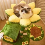 Blossom Sunflower Cat Tree Climbing Tower - Image 6