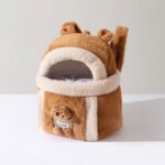 Cat Warm Bag Soft 2 Color Backpack Cat Carrier Front Pack - Image 11