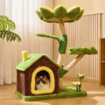 Blossom Sunflower Cat Tree Climbing Tower - Image 2