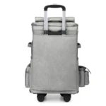 Double Layer Cat Carrier Bag With Wheels 4 Color Backpack - Image 13