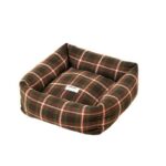 Vintage Plaid Cat Sofa Square Cat Bed - Image 16