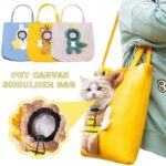Funny Cat Carrier 3 Color Bee Tote Bag - Image 2