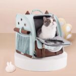 Cute Cat Carriers Foldable 3 Color Bubble Backpack - Image 8
