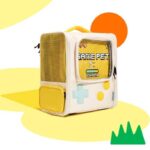Game Retro Cat Backpack Expandable Carrier Bag - Image 4