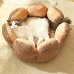 Kennel Flower Cat Bed Nest Washable 3 Color Cushion - Image 11