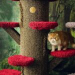 Mushroom Forest Cat Tree Climbing Frame - Image 10