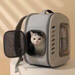 Cat Carrier Backpack Travel 4 Color Foldable Bag - Image 2