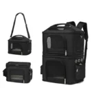 Double Layer Cat Carrier Bag With Wheels 4 Color Backpack - Image 10