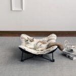 Artistic Warm Cat Elevated Bed Chair - Image 5
