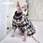Classy Lambswool Sphynx Cat Coat Clothes