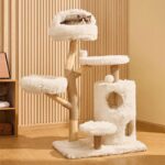 Flower Large Cat Climbing Frame Luxury Cat Tree - Image 14