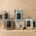 Cat Carrier Backpack Travel 4 Color Foldable Bag - Image 3