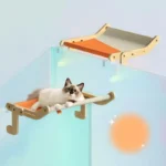 Sturdy Cat Window Wooden Perch Bed Hammock - Image 7