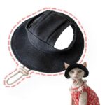 Hairless Cat Clothes Devon 16 Color Sunscreen Sun Hat - Image 16