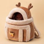 Cat Warm Bag Soft 2 Color Backpack Cat Carrier Front Pack - Image 7