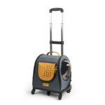 HiAnimal Cat Carrier on Wheels 2 Color Backpack - Image 9