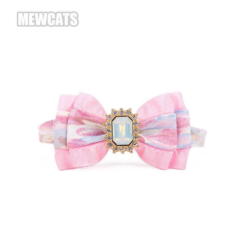 9b6b7b6c93fb591c8441ea4e6c6537f6bc843e0b996615d9f8c6f790ce78756f.jpg Fantasy Fairy Gemstone Cat Collar - Image 1