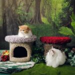 Mushroom Forest Cat Tree Climbing Frame - Image 7