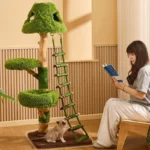 Green Sky Ladder Cloud Climber Cat Tree - Image 4