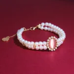 Retro Gemstone Cat Collar Accessory - Image 9