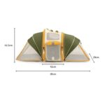 Cute Cat Carriers Foldable 3 Color Bubble Backpack - Image 15
