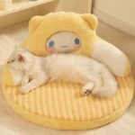 Bear Cat Bed Mat Fluffy Pemovable Pet Pad - Image 12