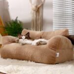 Cat Sofa Bed Washable Fluffy 4 Color Couch - Image 10