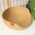 Cooling Cat Bed Hand Made Wicker Nest - Image 7