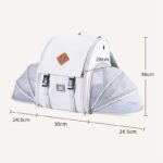 Expandable Large 2 Color Cat Carrier Backpack - Image 9