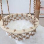 Solid Wooden Cradle Cat Tree Climbing Frame - Image 11