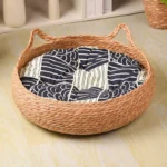 Pure Manual Wicker Cat Bed Four Seasons General - Image 10