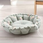 Clouds Petals Cat Bed 3 Colors Adjustable Mat - Image 7
