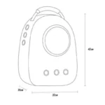Cat Carrier Bag Capsule 13 Color Cat Backpack - Image 3