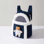 Cat Warm Bag Soft 2 Color Backpack Cat Carrier Front Pack - Image 12