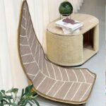 Leaf-Inspired Cat Scratcher Bed - Image 9
