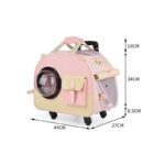 Cute Cat Carriers Foldable 3 Color Bubble Backpack - Image 17