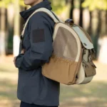Vintage Cat Carrier Bag Travel Backpack - Image 3