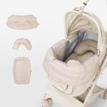 3-Wheeled Lightweight Pet Cat Carrier Stroller - Image 4