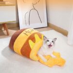 Honey Jar Cat Sleeping Bag Four Seasons Bed Cave - Image 10