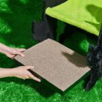 Halloween  Gothic Cat Bed Hammock Green Scratching Board - Image 5