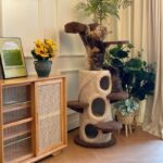 Treehouse Cat Tree for Multiple Cats Climbing Condo - Image 7
