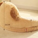 Bear Cat Bed Mat Fluffy Pemovable Pet Pad - Image 13
