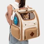 Vintage Cat Carrier Bag Travel Backpack - Image 4
