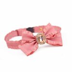 Ruffled Gemstone Bow Cat Collar - Image 7